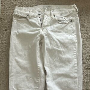 lucky brand white flare jeans